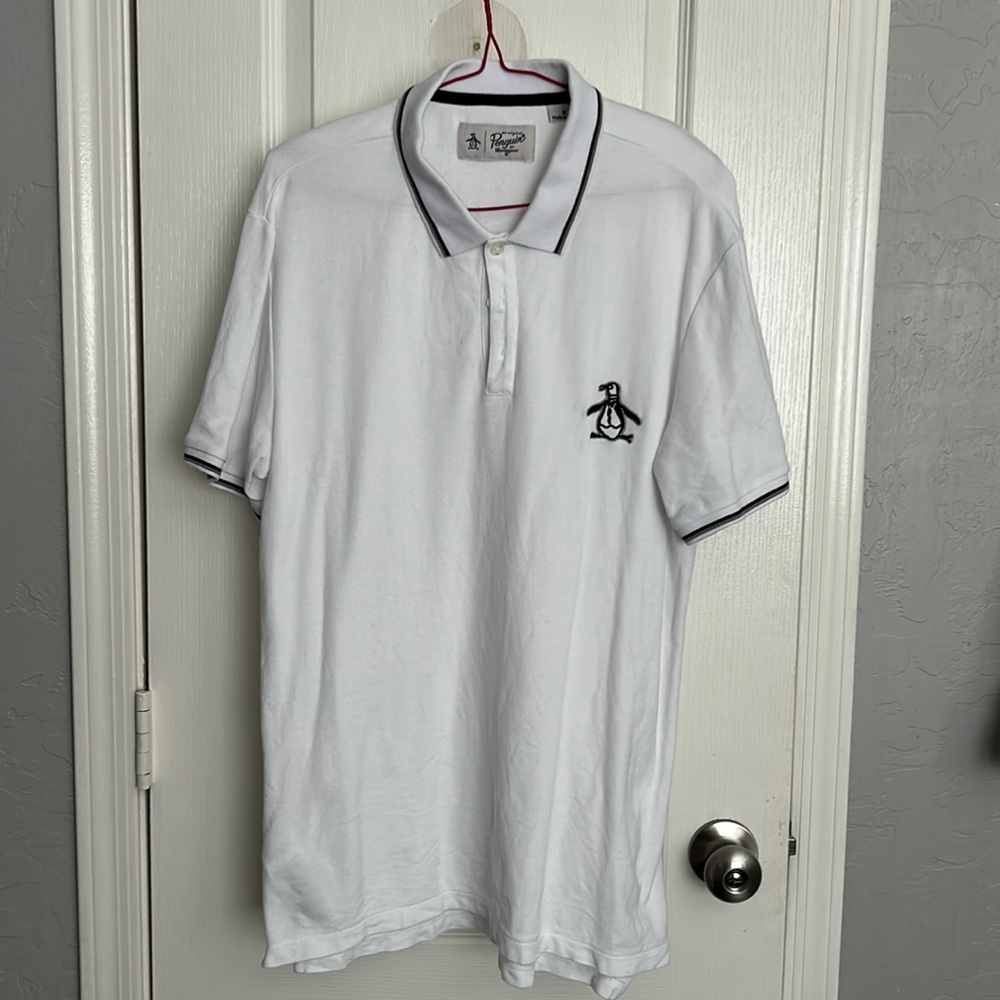 Men’s Original Penguin “mega Pete” pique polo